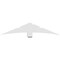 Ekena Millwork Alberta Architectural Grade PVC Gable Bracket, 72"W x 15"H x 6"D x 6"F, 5/12 Pitch GBP072X15X0606ALB00 - alternate 3